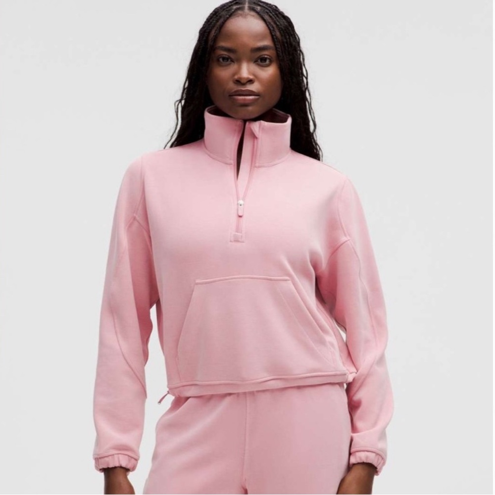 Lululemon Brushed Softstreme Half Zip